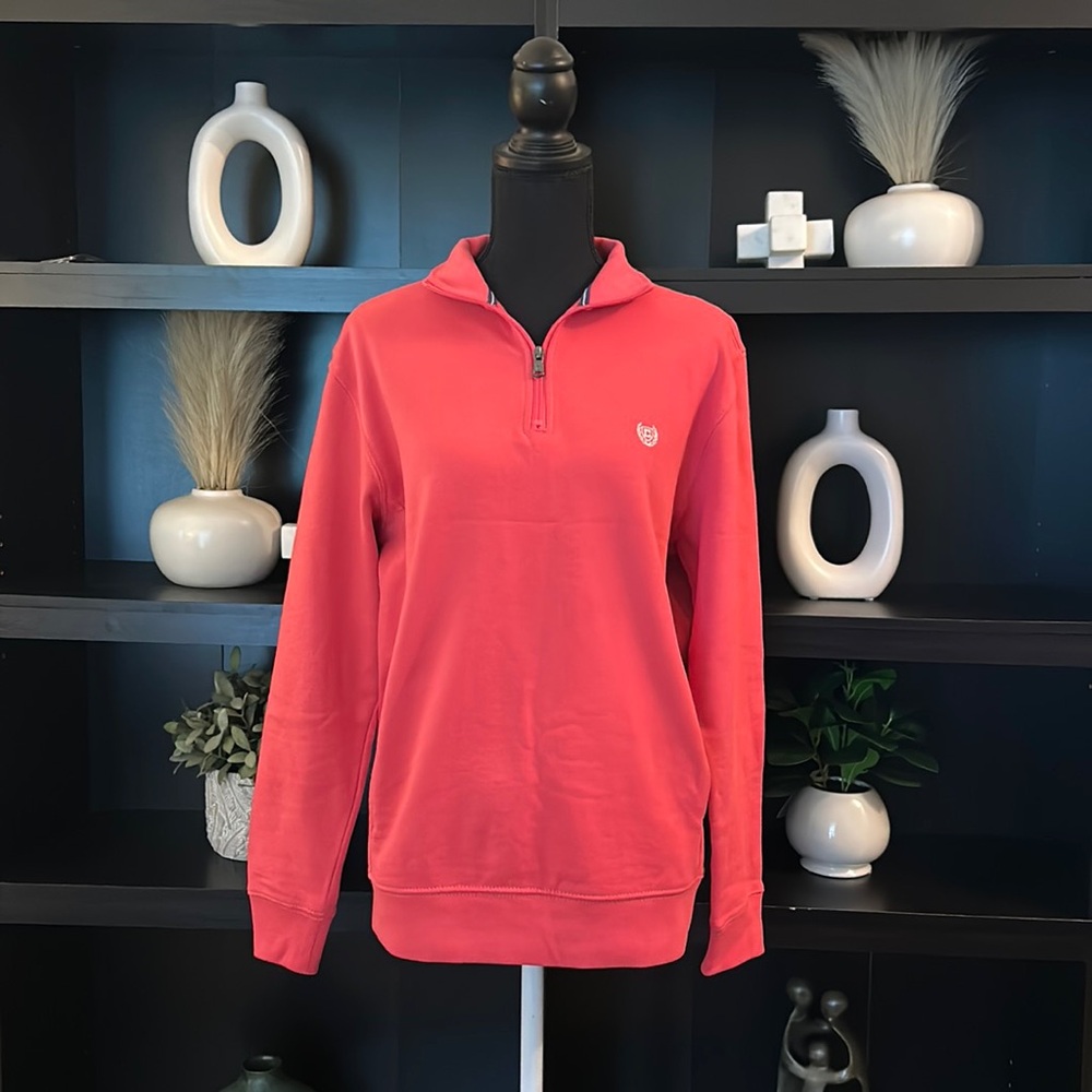 CHAPS Men’s Zip-Up Pullover Sweater - Size S / P / CH - EUC